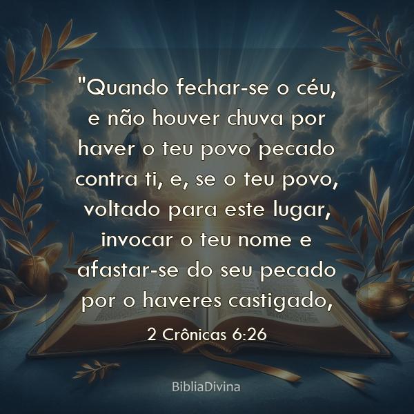 2 Crônicas 6:26