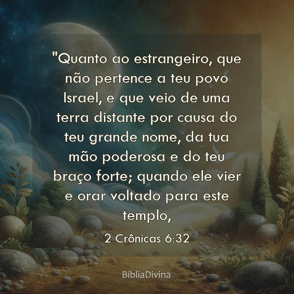 2 Crônicas 6:32