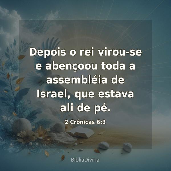 2 Crônicas 6:3