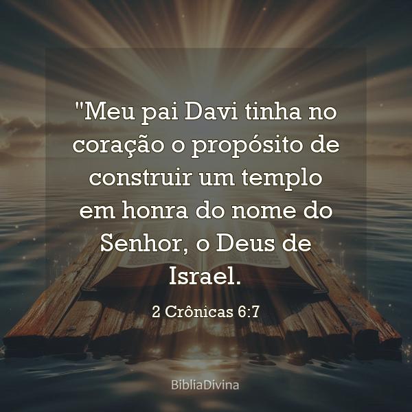 2 Crônicas 6:7