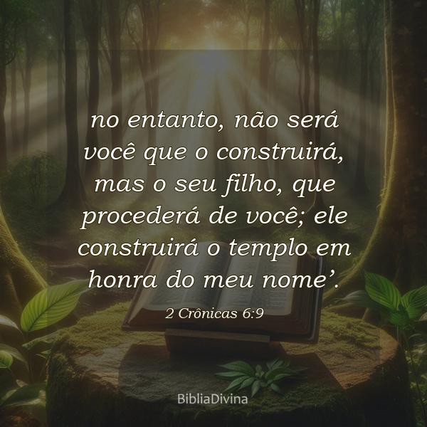 2 Crônicas 6:9