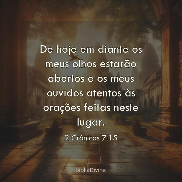 2 Crônicas 7:15