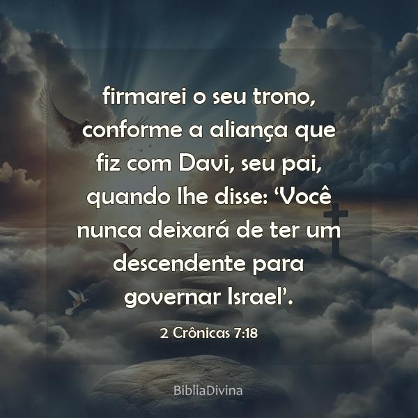 2 Crônicas 7:18