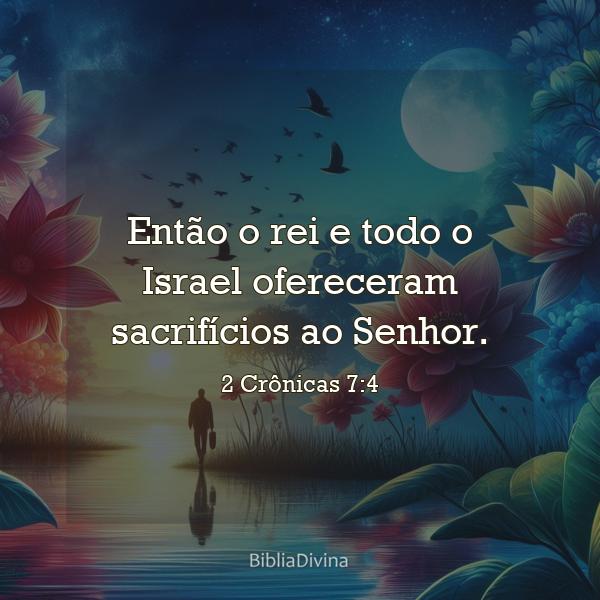 2 Crônicas 7:4