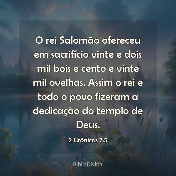 2 Crônicas 7:5