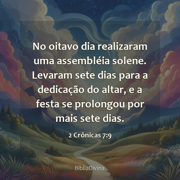 2 Crônicas 7:9