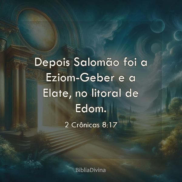 2 Crônicas 8:17