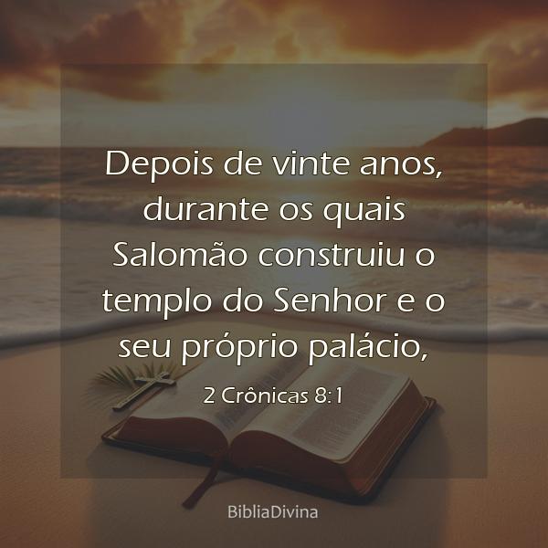 2 Crônicas 8:1