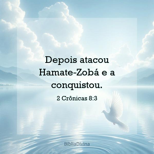 2 Crônicas 8:3