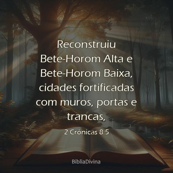 2 Crônicas 8:5