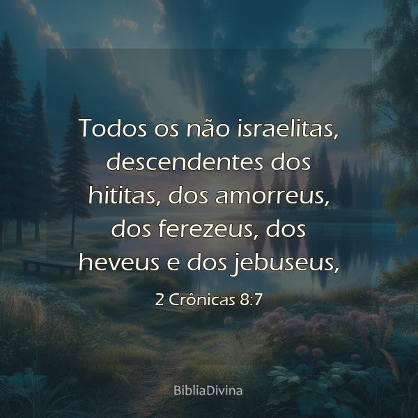 2 Crônicas 8:7