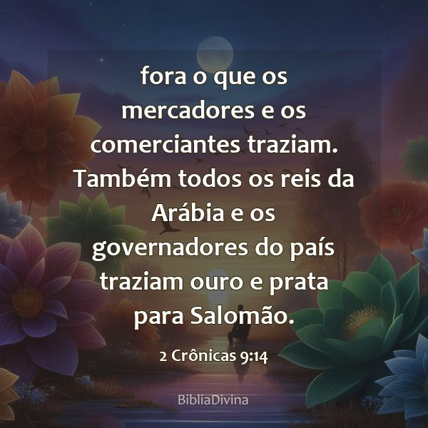 2 Crônicas 9:14