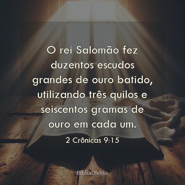 2 Crônicas 9:15