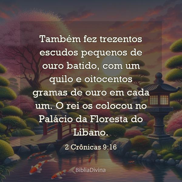 2 Crônicas 9:16