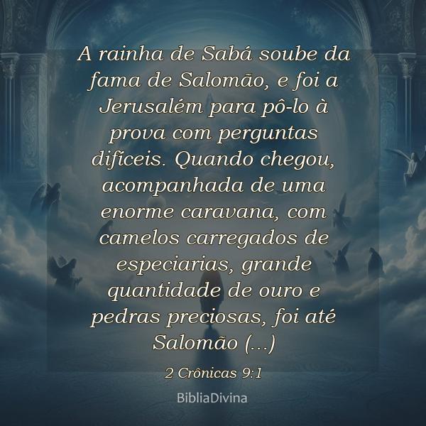 2 Crônicas 9:1