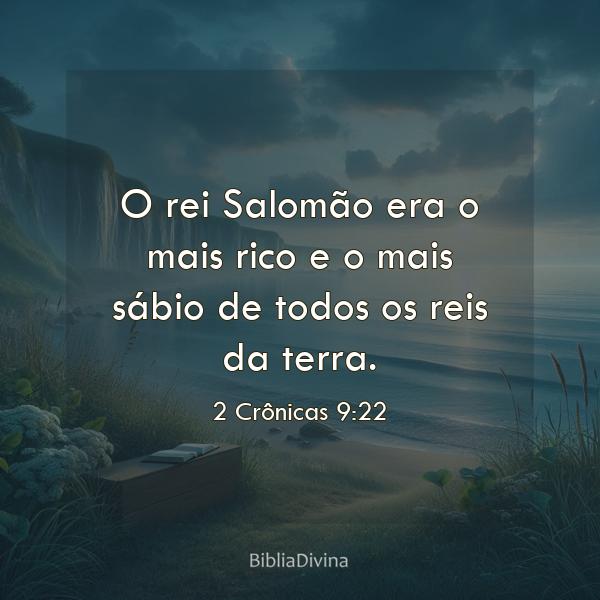 2 Crônicas 9:22