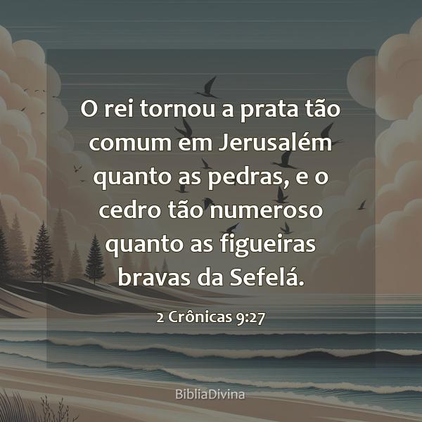 2 Crônicas 9:27