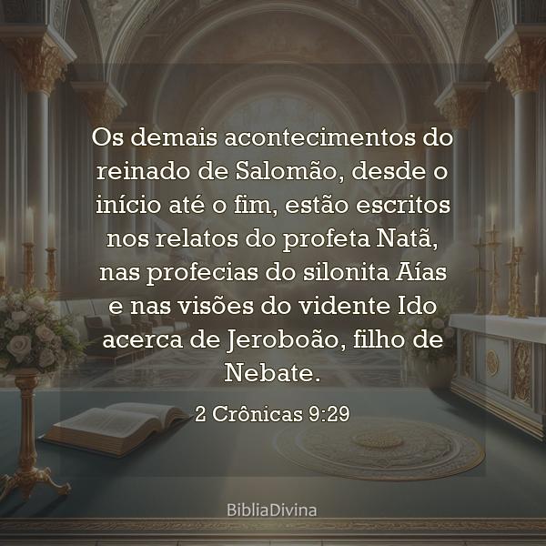 2 Crônicas 9:29