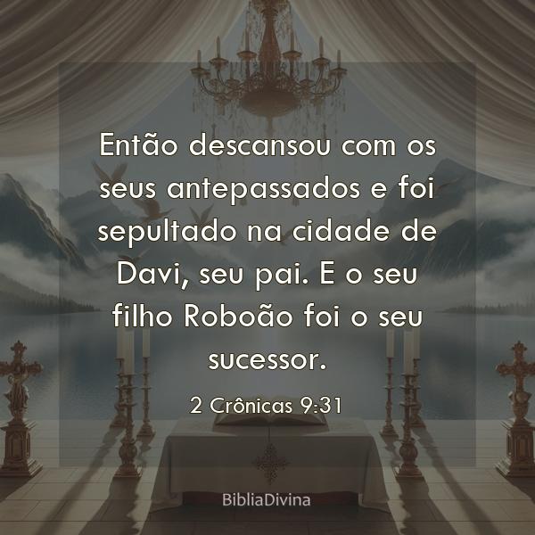 2 Crônicas 9:31