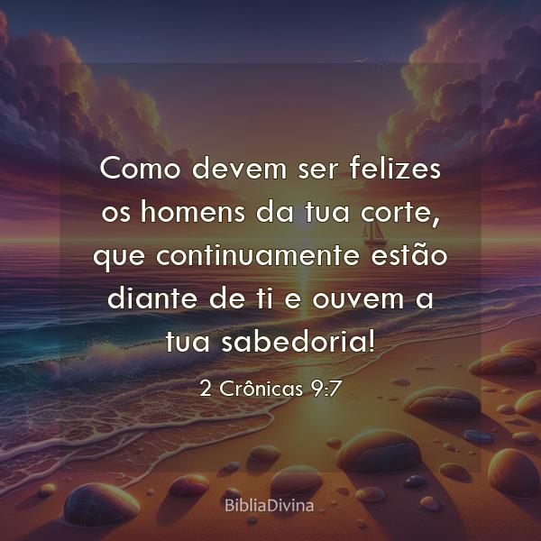 2 Crônicas 9:7