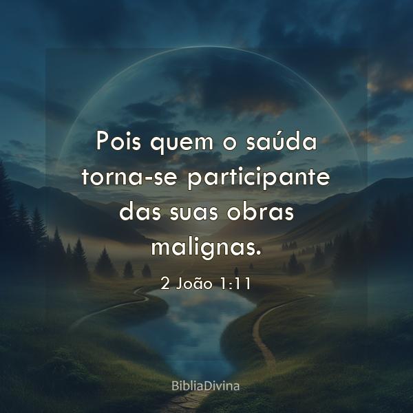 2 João 1:11