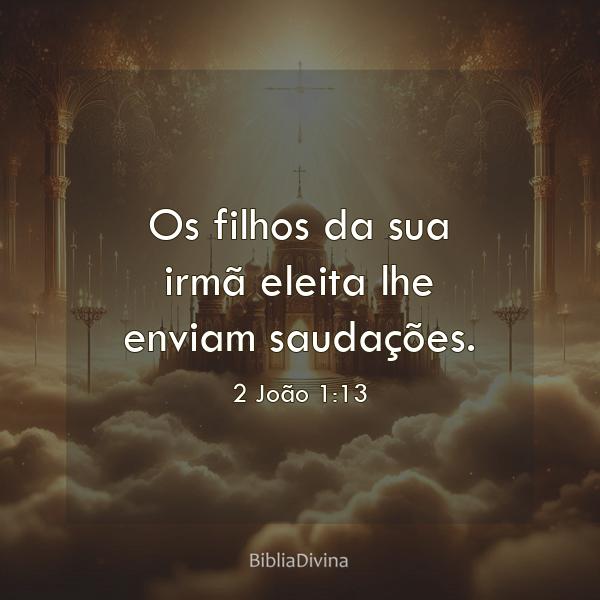 2 João 1:13