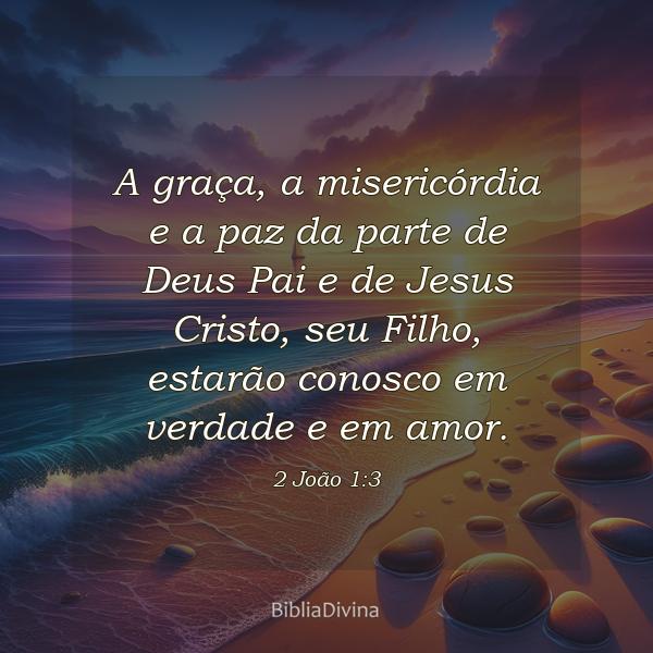 2 João 1:3