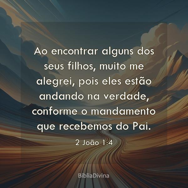 2 João 1:4