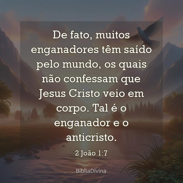 2 João 1:7