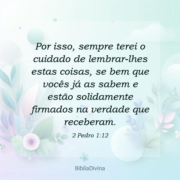 2 Pedro 1:12