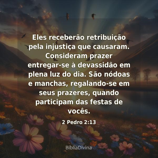 2 Pedro 2:13