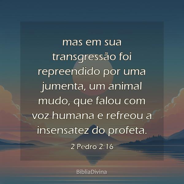 2 Pedro 2:16