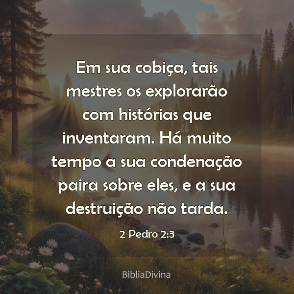 2 Pedro 2:3