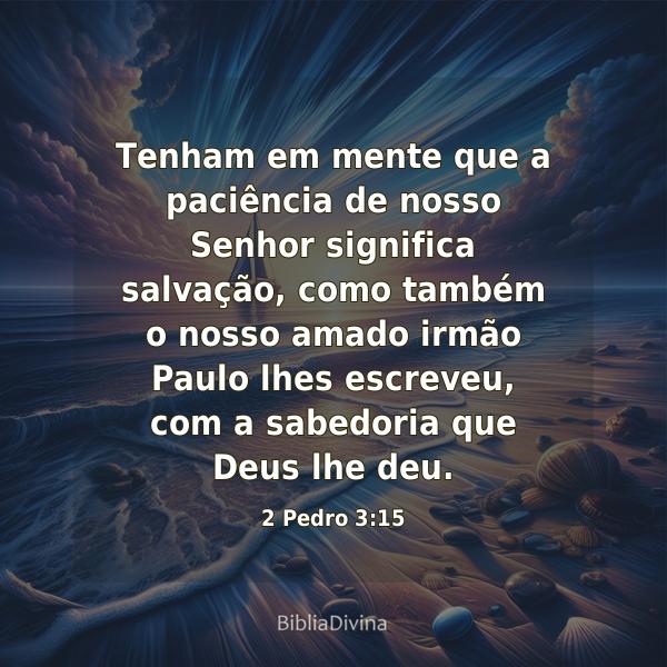 2 Pedro 3:15