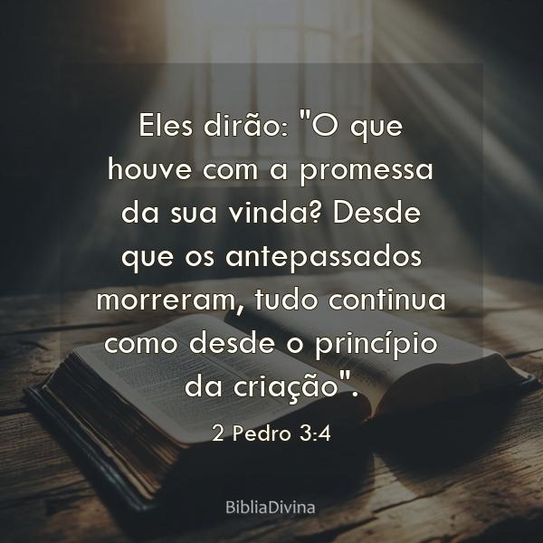 2 Pedro 3:4