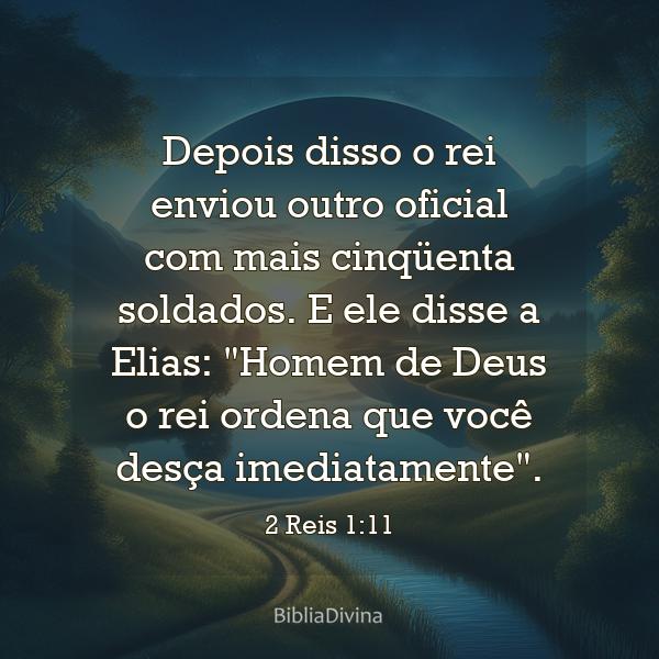 2 Reis 1:11