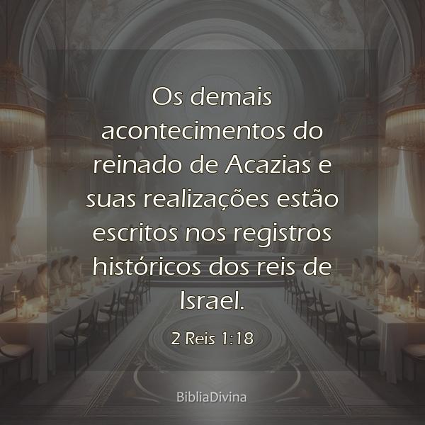 2 Reis 1:18