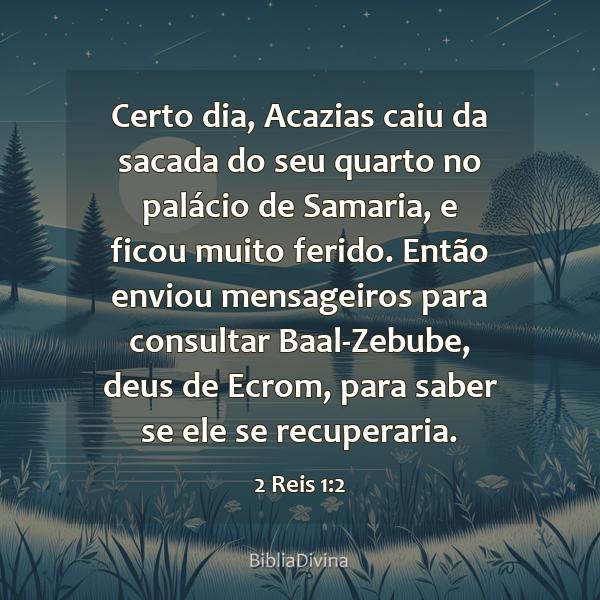 2 Reis 1:2