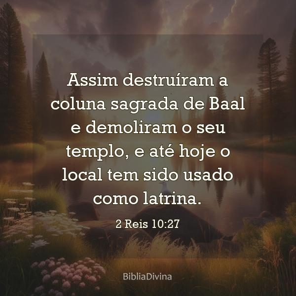 2 Reis 10:27