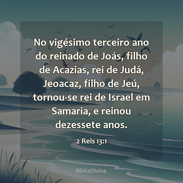 2 Reis 13:1