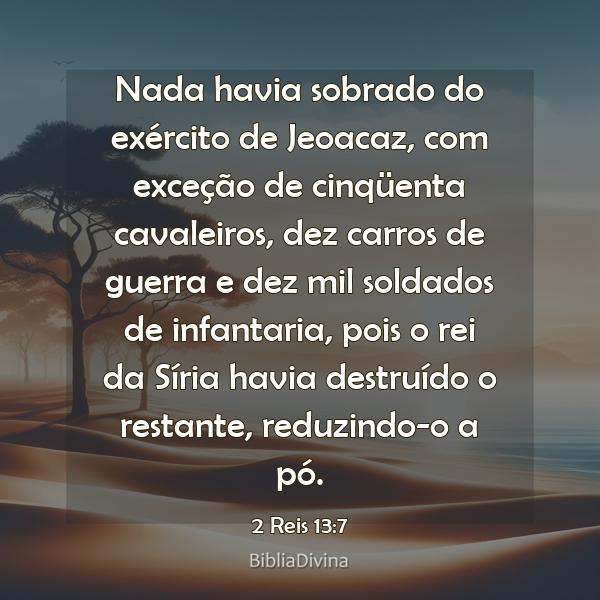 2 Reis 13:7