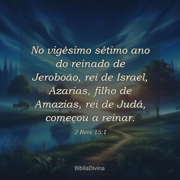 2 Reis 15:1