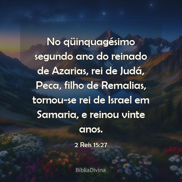 2 Reis 15:27