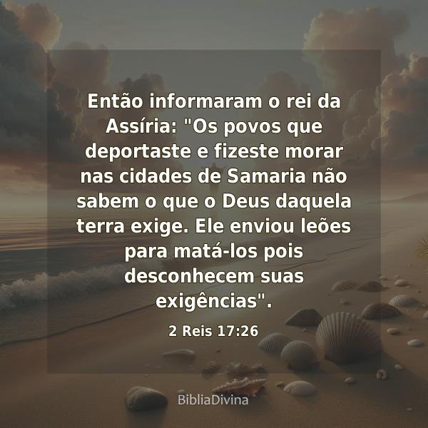 2 Reis 17:26