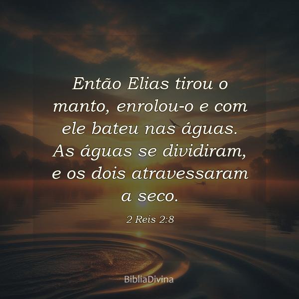 2 Reis 2:8