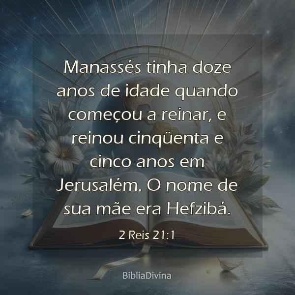 2 Reis 21:1