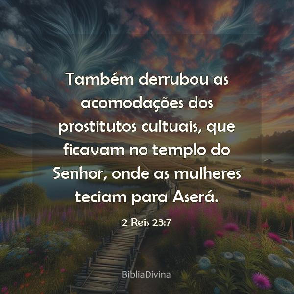 2 Reis 23:7