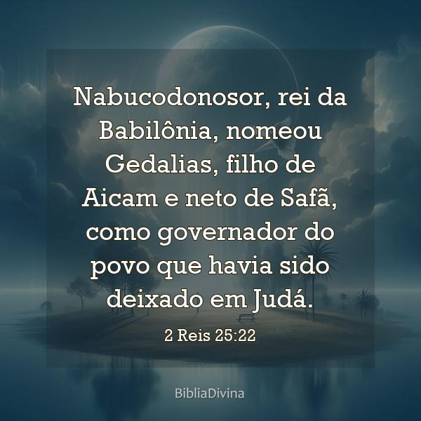 2 Reis 25:22