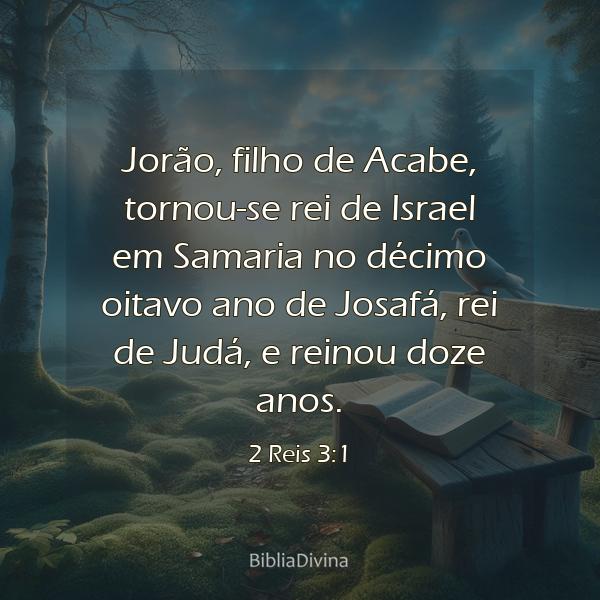 2 Reis 3:1