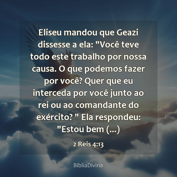 2 Reis 4:13